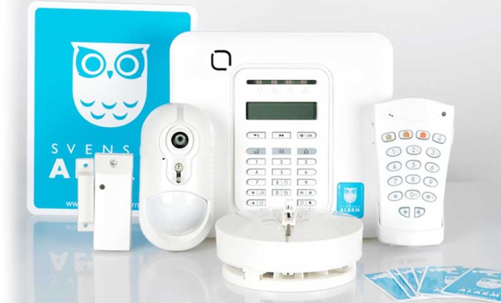 Lägenhetslarm som skyddar mot inbrott