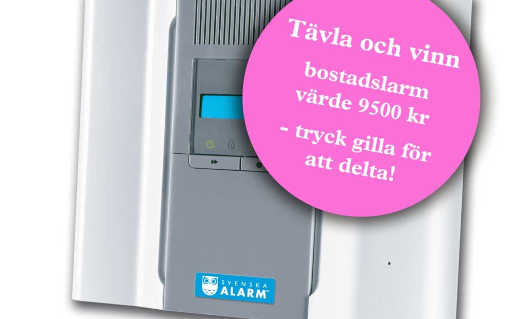 vinn ett bostadslarm från svenska alarm